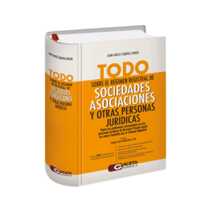 TODO SOBRE EL RÉGIMEN REGISTRAL DE SOCIEDADES, ASOCIACIONES Y OTRAS PERSONAS JURÍDICAS