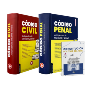 Pack de Códigos Civil y Penal de la editorial LP (Constitución Gratis)