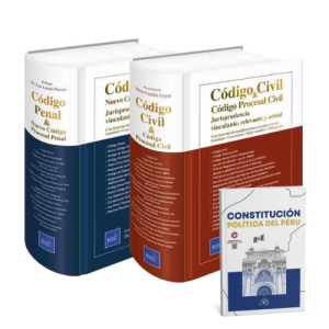 Pack Código Civil y Código Penal Pacífico - Tapa Dura (Constitucion Gratis)